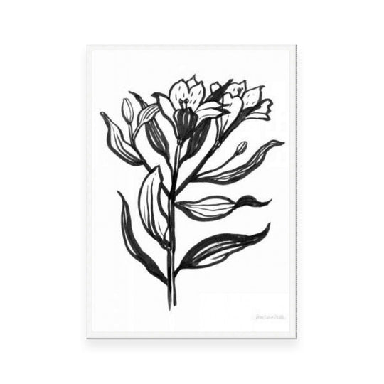 Ink Flower I