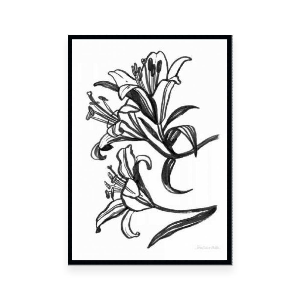 Ink Lilies II