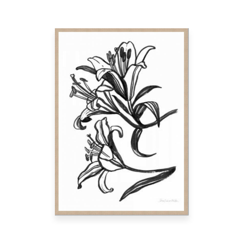 Ink Lilies II