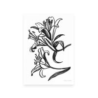 Ink Lilies II