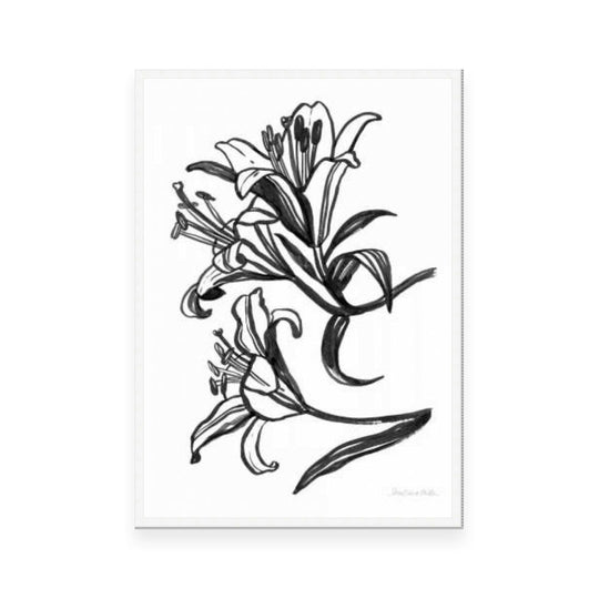 Ink Lilies II