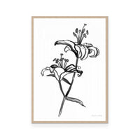 Ink Lilies I