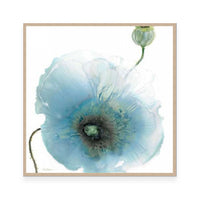 Iridescent Blue Poppy I