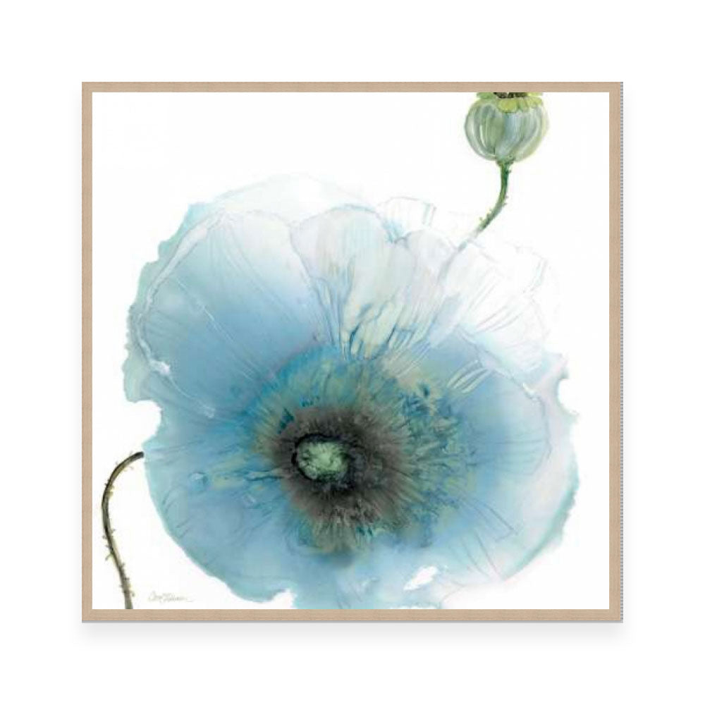 Iridescent Blue Poppy I