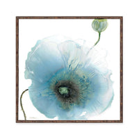Iridescent Blue Poppy I