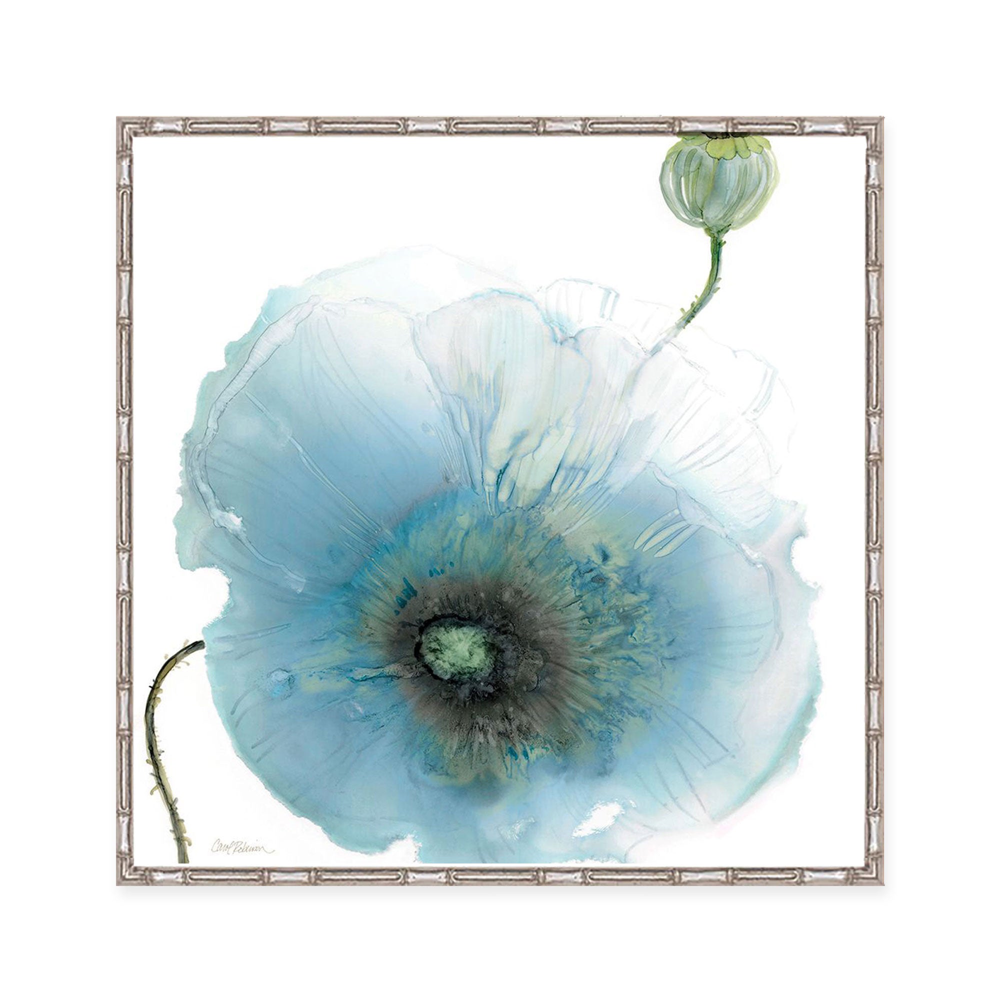 Iridescent Blue Poppy I