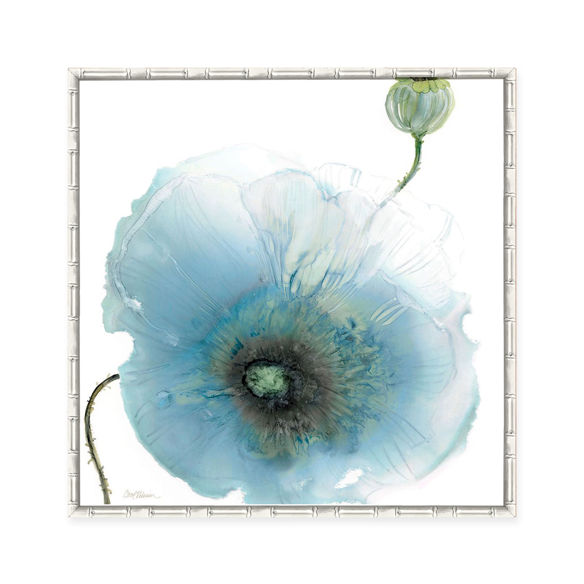 Iridescent Blue Poppy I