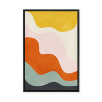 Joy in Colour I | Framed Canvas