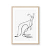 Kangaroo for WIRES | Fine Art Print | Peytil