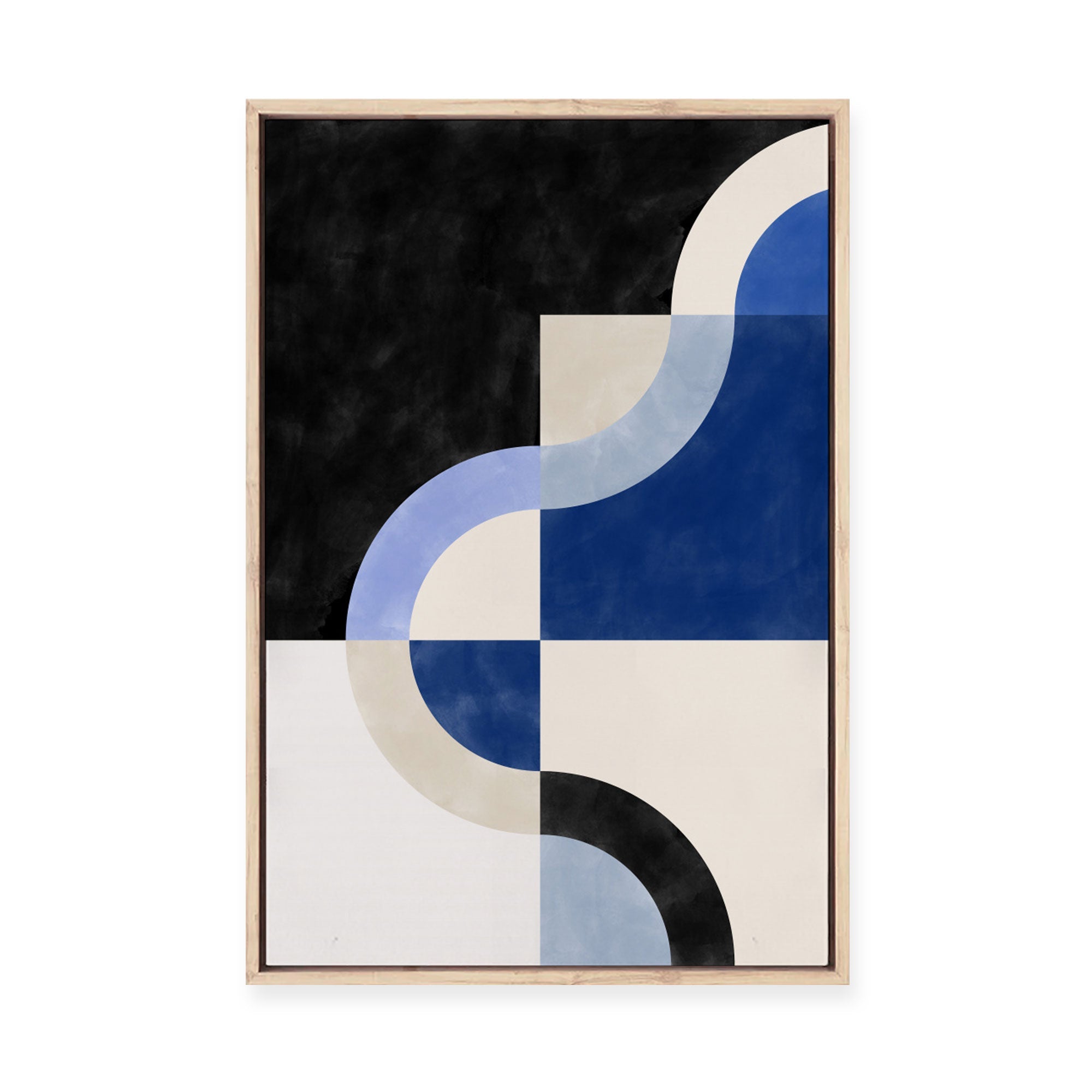 Lapis I | Framed Canvas