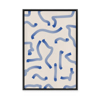 Lapis II | Framed Canvas