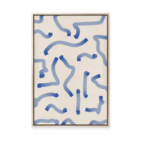 Lapis II | Framed Canvas