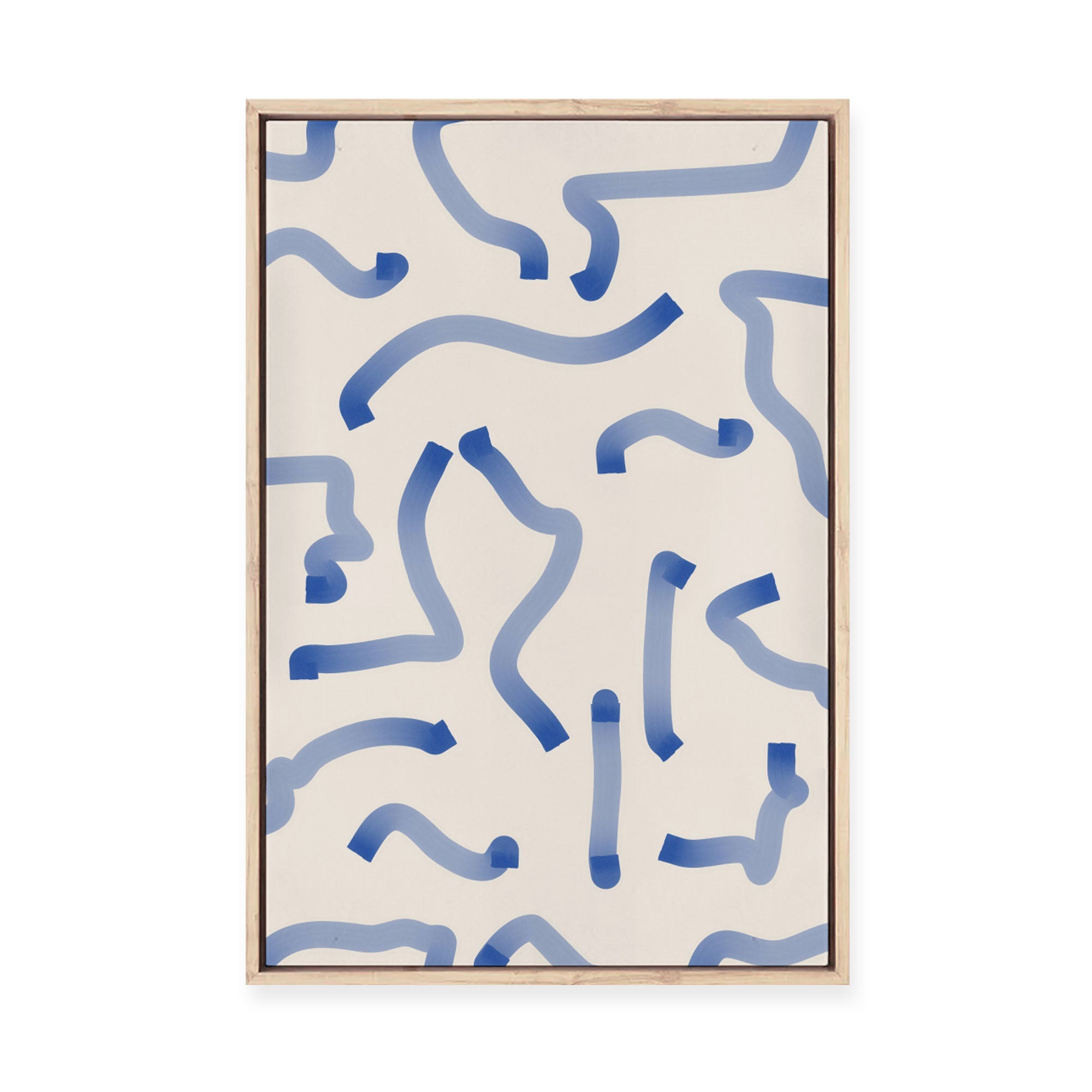 Lapis II | Framed Canvas