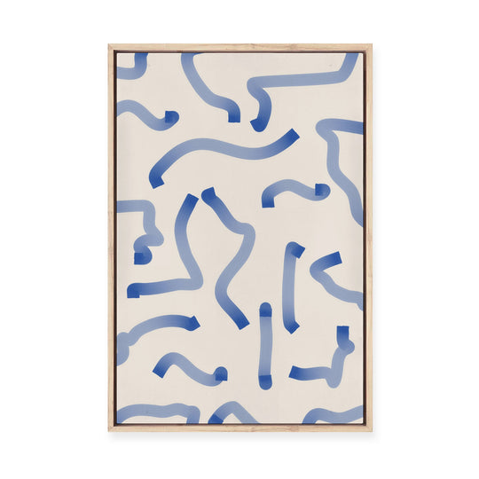 Lapis II | Framed Canvas