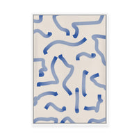 Lapis II | Framed Canvas