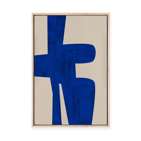 Lapis III | Framed Canvas