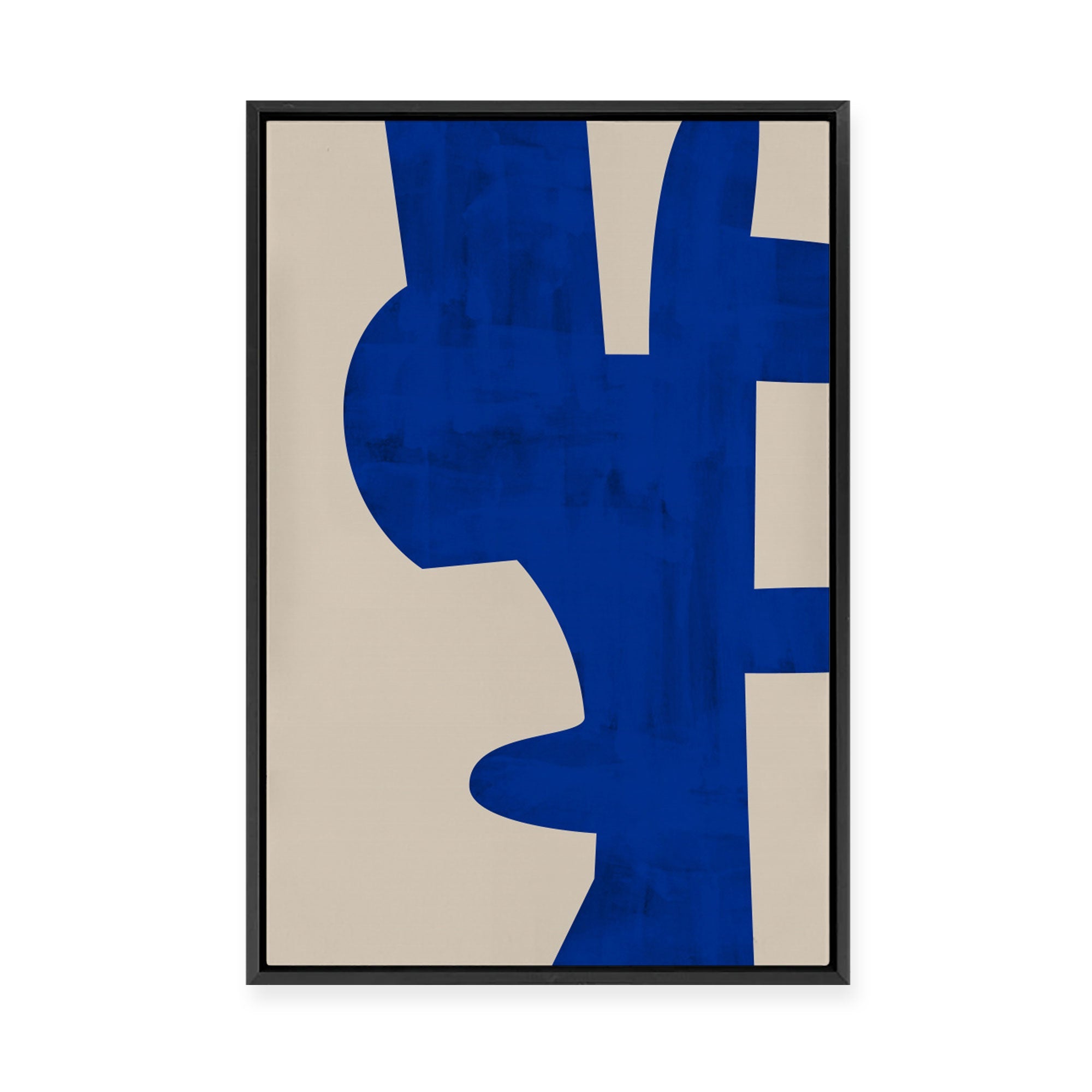 Lapis IV | Framed Canvas