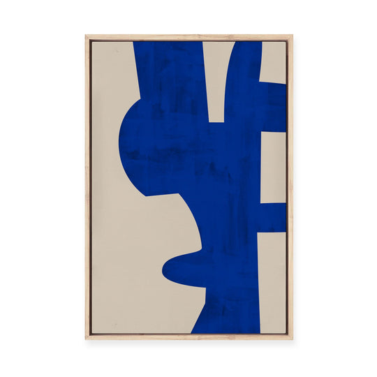 Lapis IV | Framed Canvas