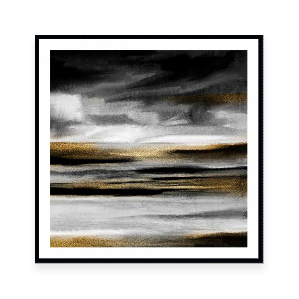 Layers of Black and White