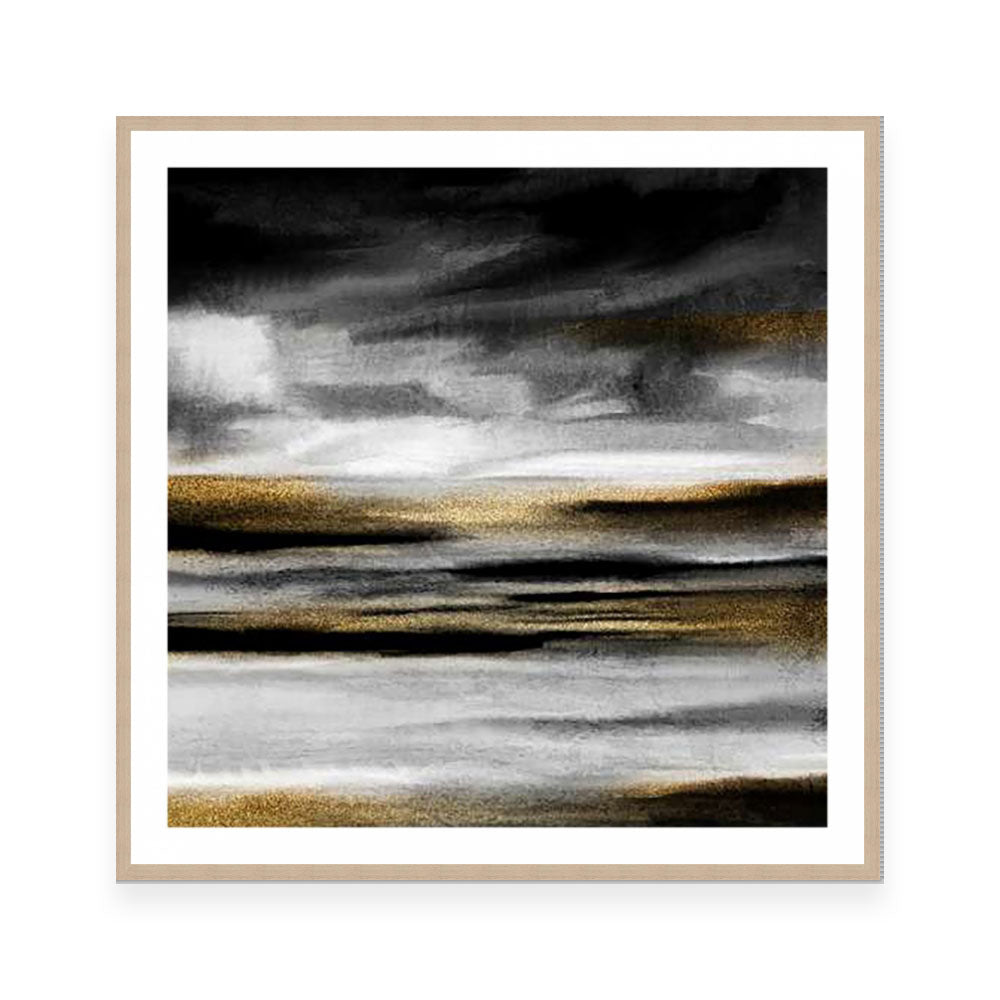 Layers of Black and White