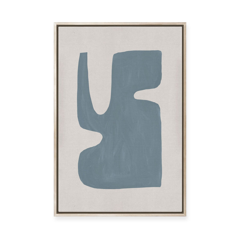 Lela in Blue I | Framed Canvas