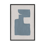 Lela in Blue III | Framed Canvas