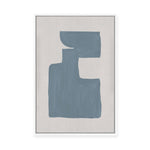 Lela in Blue III | Framed Canvas