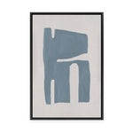Lela in Blue II | Framed Canvas