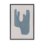 Lela in Blue IV | Framed Canvas