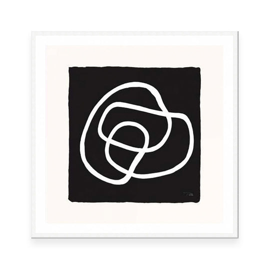 Lines And Curves on Black III