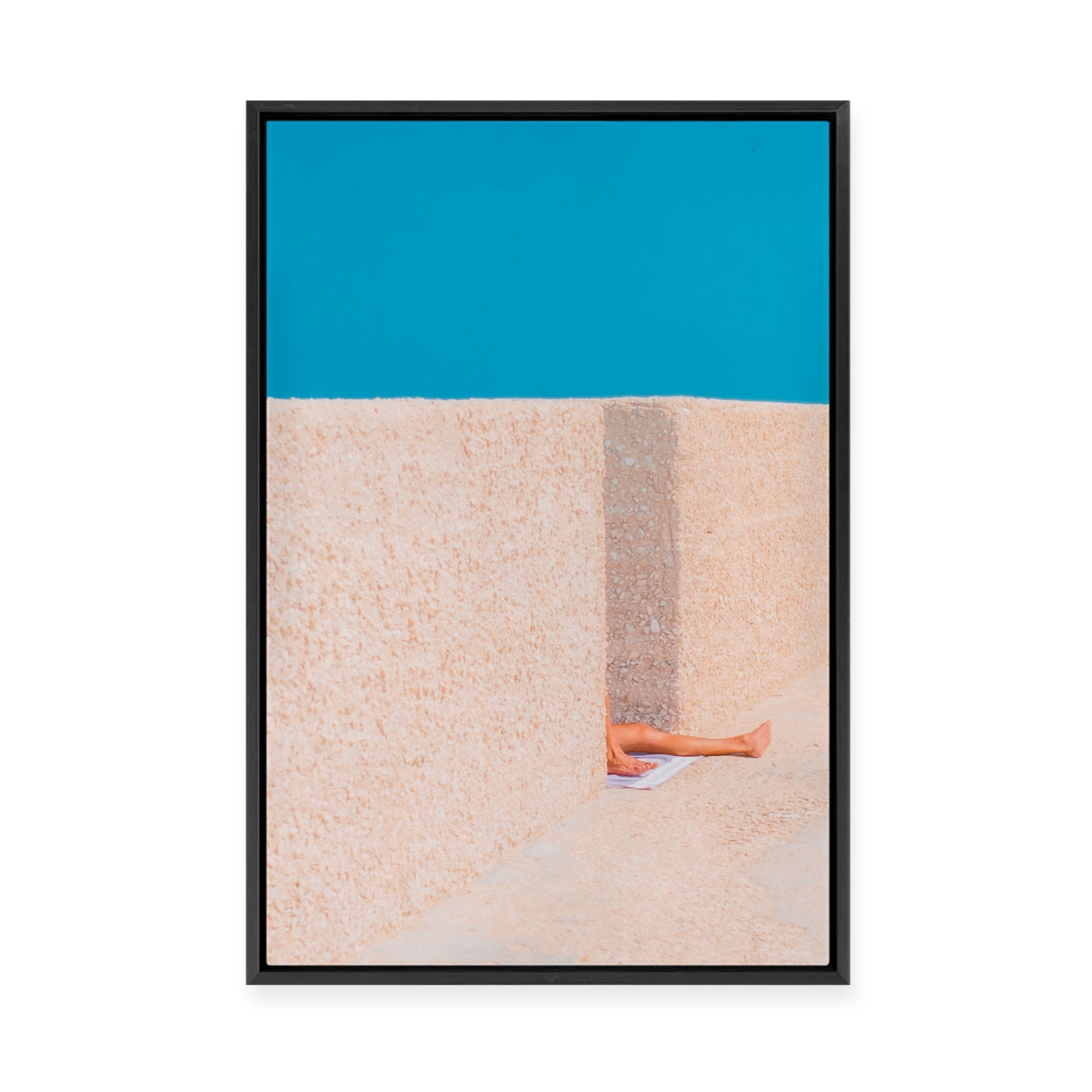 Mediterranean Summers III | Framed Canvas