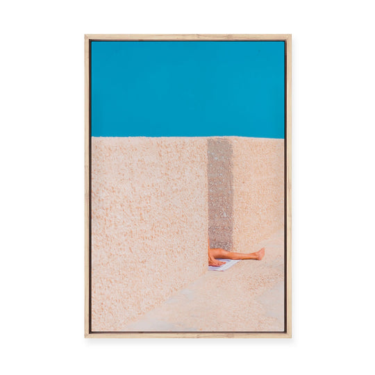Mediterranean Summers III | Framed Canvas