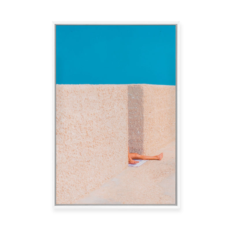 Mediterranean Summers III | Framed Canvas