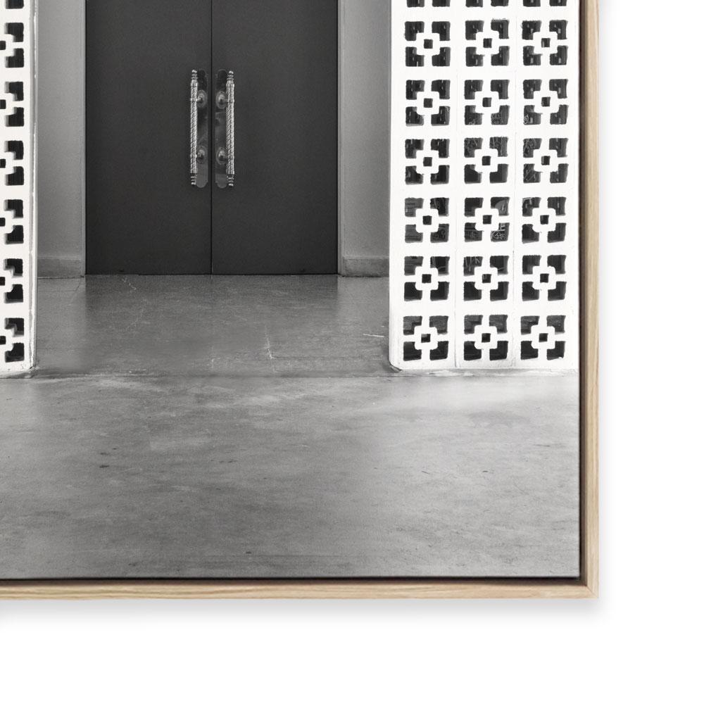 Mid Century Breeze Blocks | Monochrome