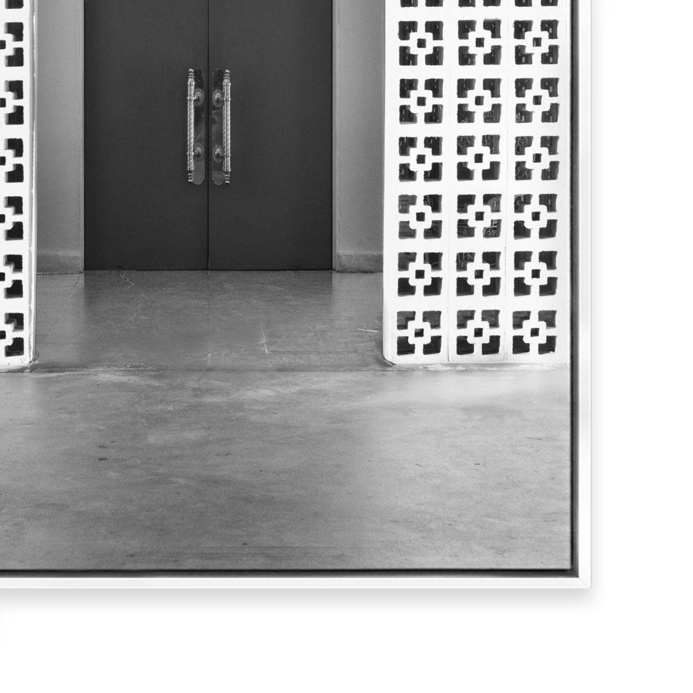 Mid Century Breeze Blocks | Monochrome