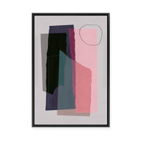 Midnight Impression | Framed Canvas