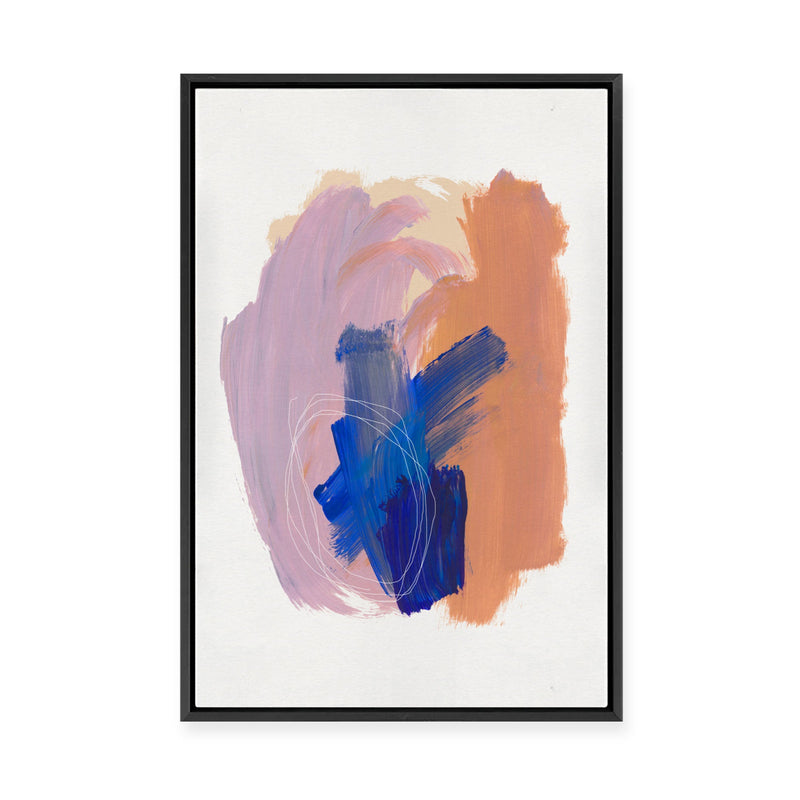 Mindful I | Framed Canvas