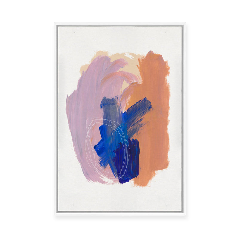 Mindful I | Framed Canvas