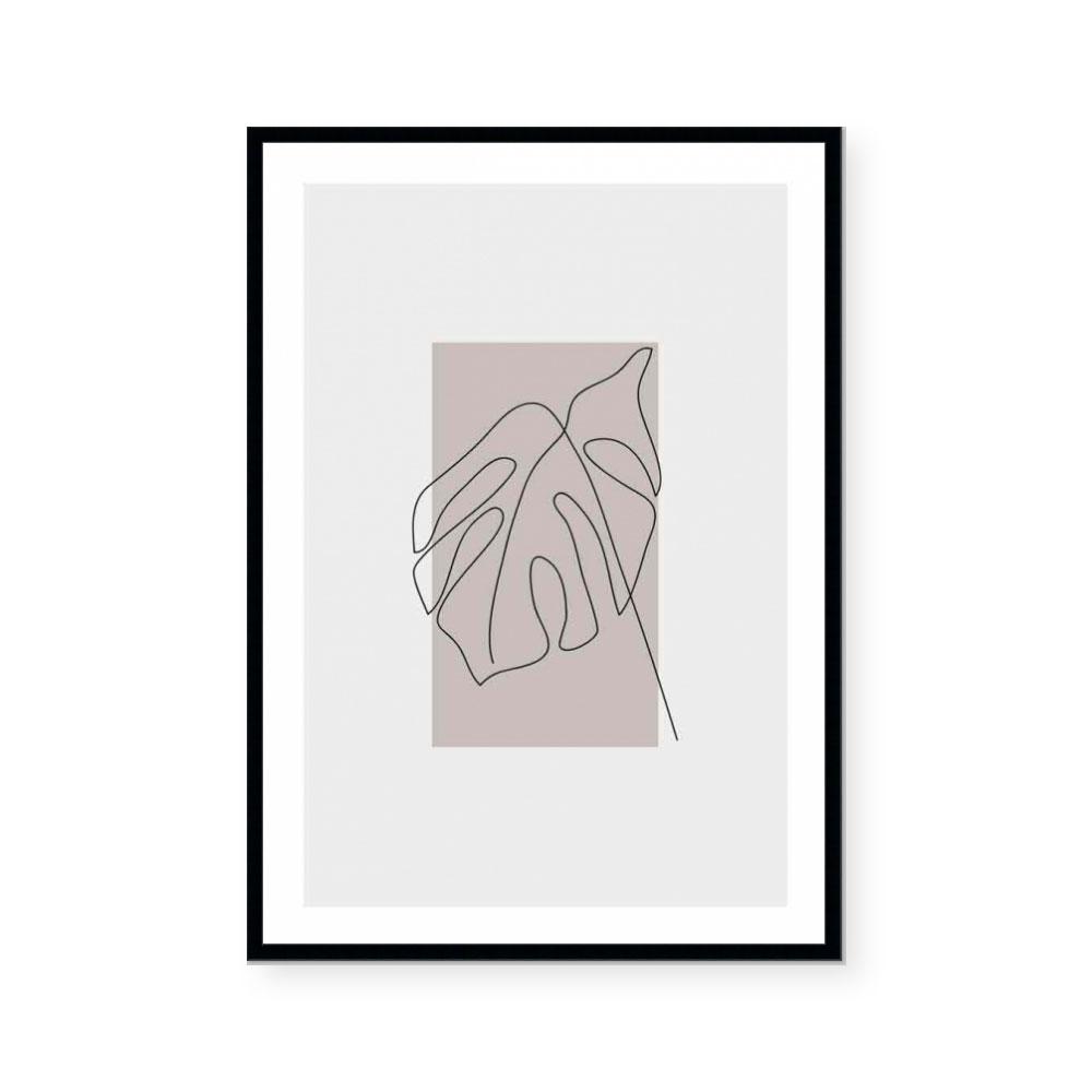 Minimalist Botanicals III | Taupe