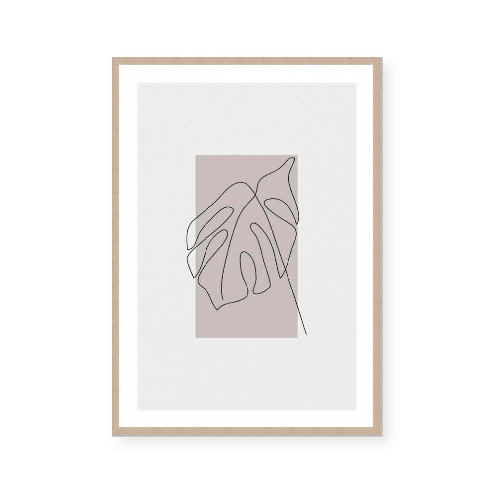 Minimalist Botanicals III | Taupe