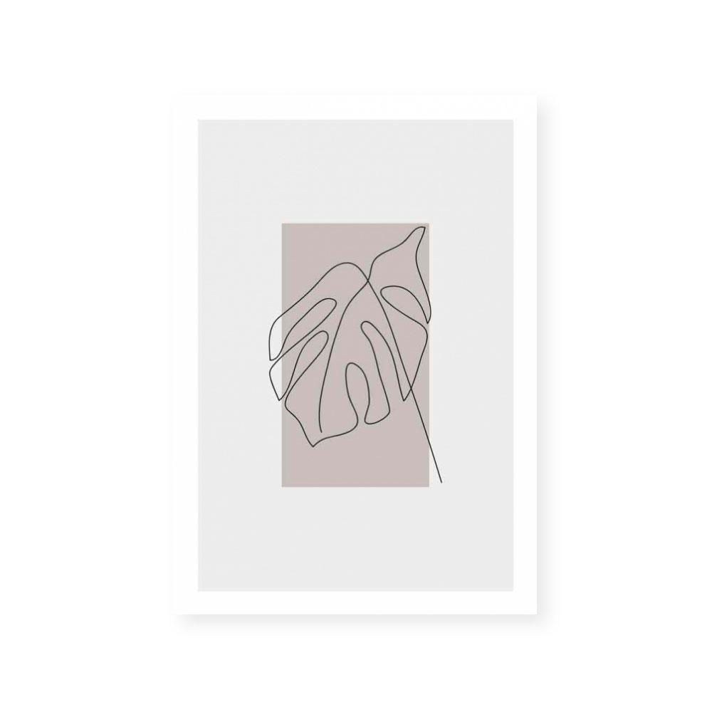 Minimalist Botanicals III | Taupe