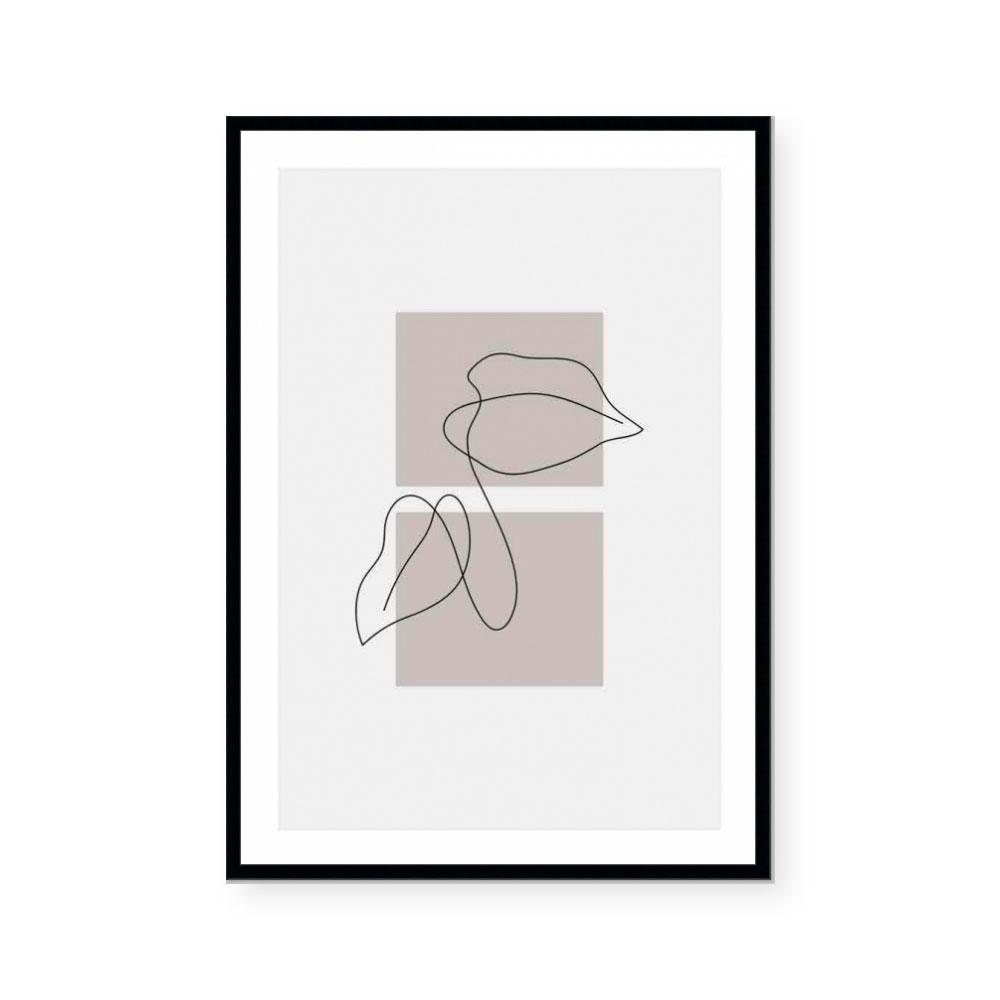 Minimalist Botanicals II | Taupe
