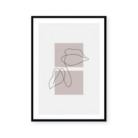 Minimalist Botanicals II | Taupe