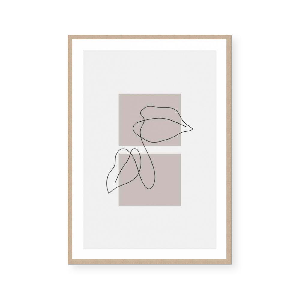 Minimalist Botanicals II | Taupe