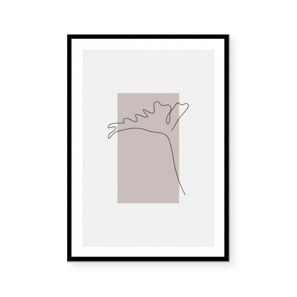 Minimalist Botanicals I | Taupe