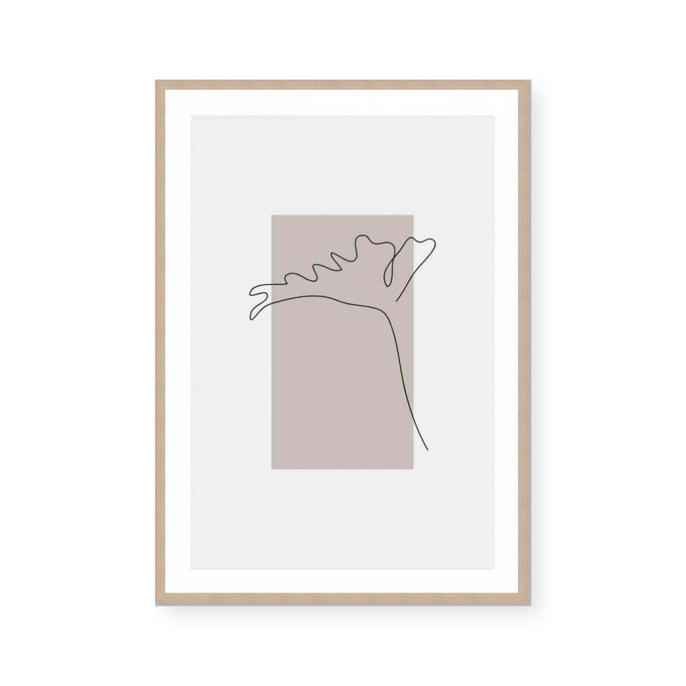 Minimalist Botanicals I | Taupe