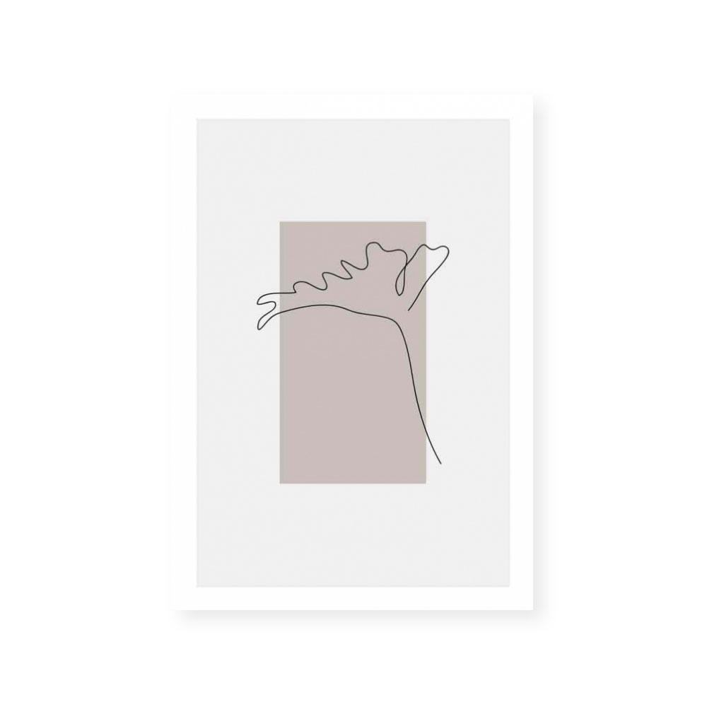 Minimalist Botanicals I | Taupe