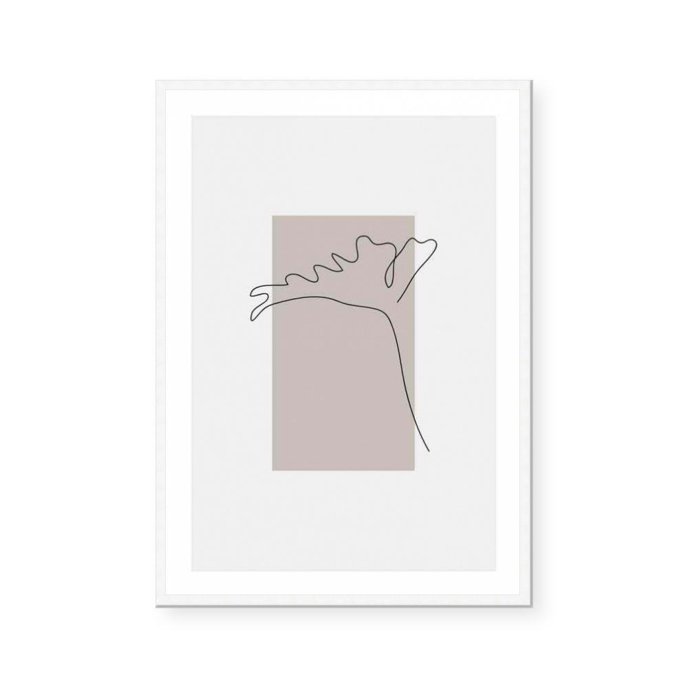 Minimalist Botanicals I | Taupe