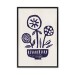 Native Flowers | Framed Canvas