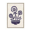 Native Flowers | Framed Canvas